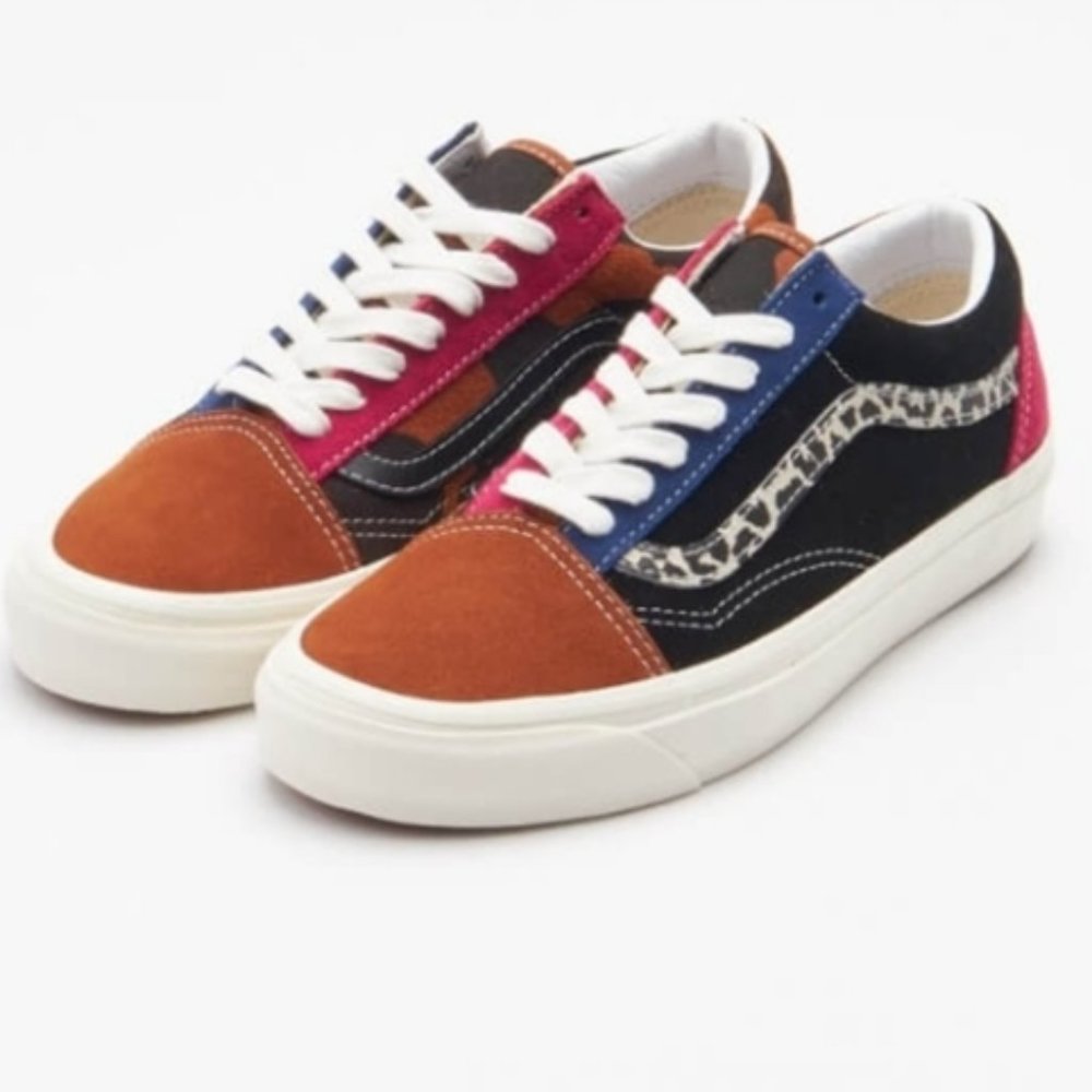 VansOld Skool 36 Dx Anaheim Factory Animal Mix / Black ladies size 8 Men's 6.5